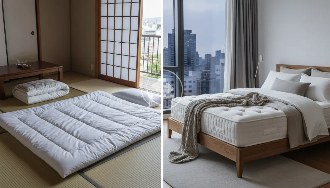 マットレスと布団の比較