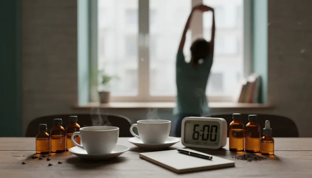 徹夜明けのコーヒー