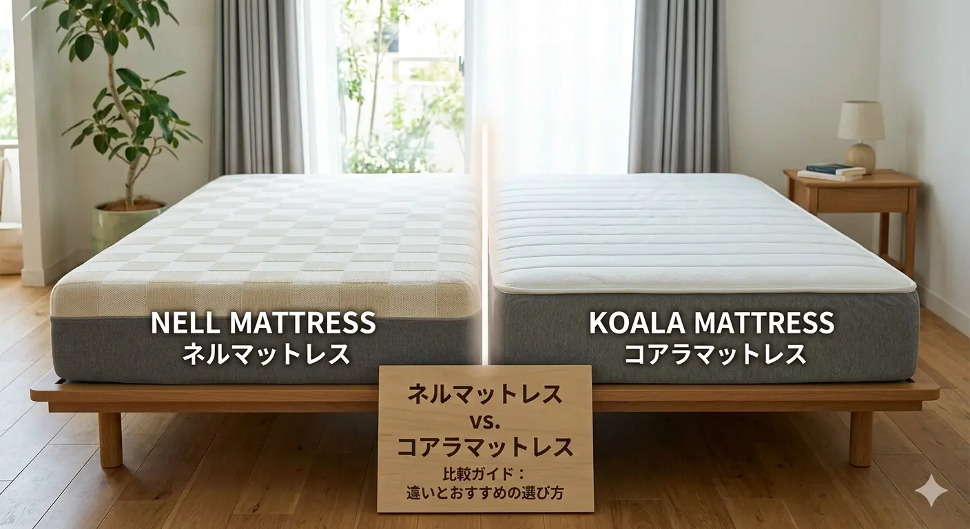 ネルマットレスとコアラマットレスの比較