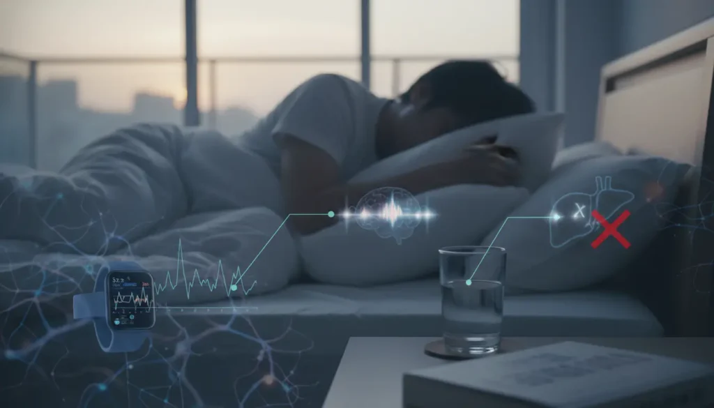 朝起きたけど疲れが取れていない様子